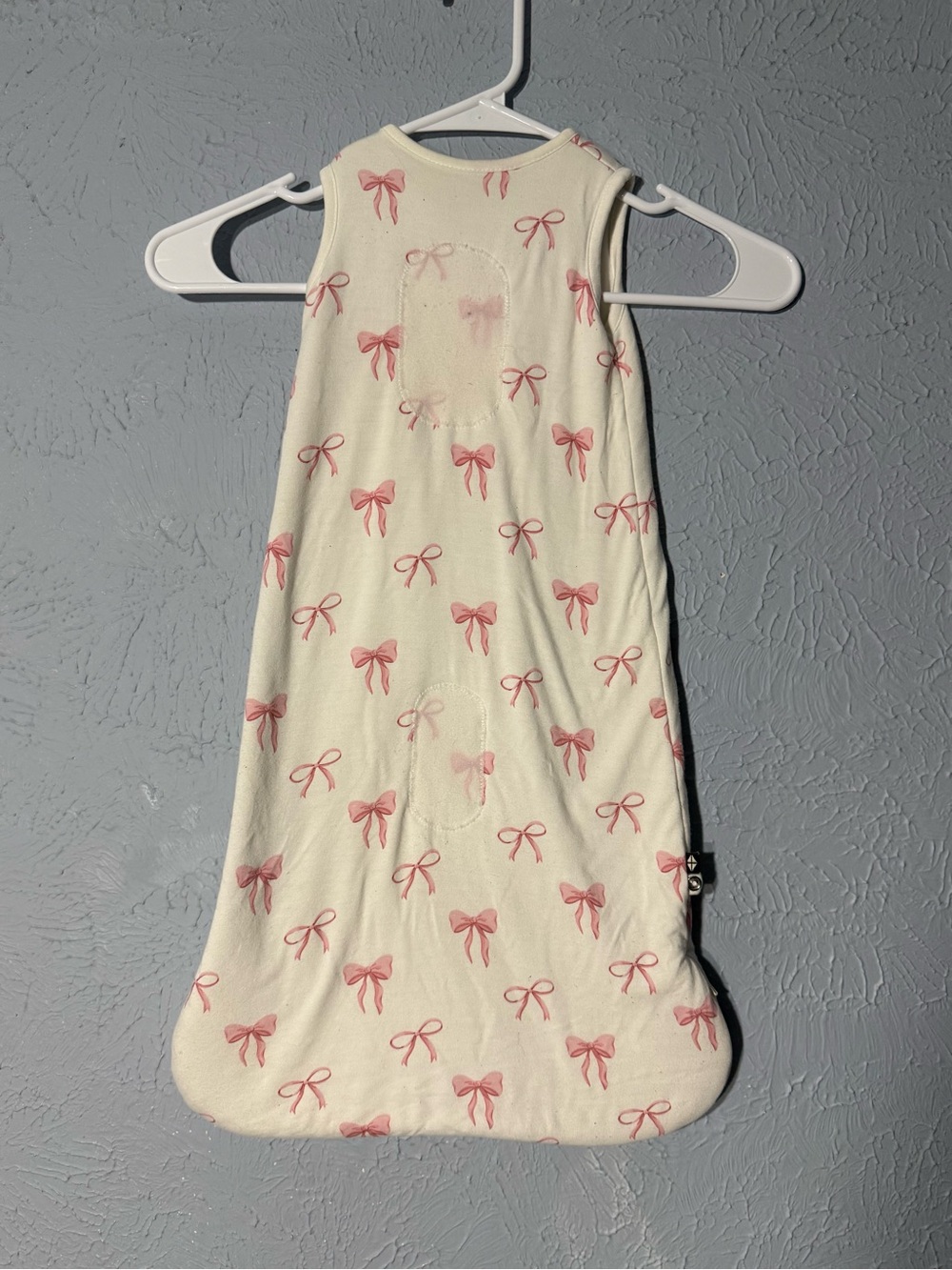 Kyte BABY Sleep Sack swaddle with Pink Bow Print - Picture 3 of 10